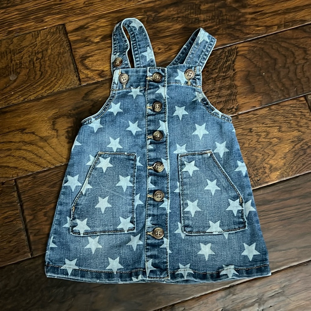 Wonder nation overalls dress baby girl 18 months